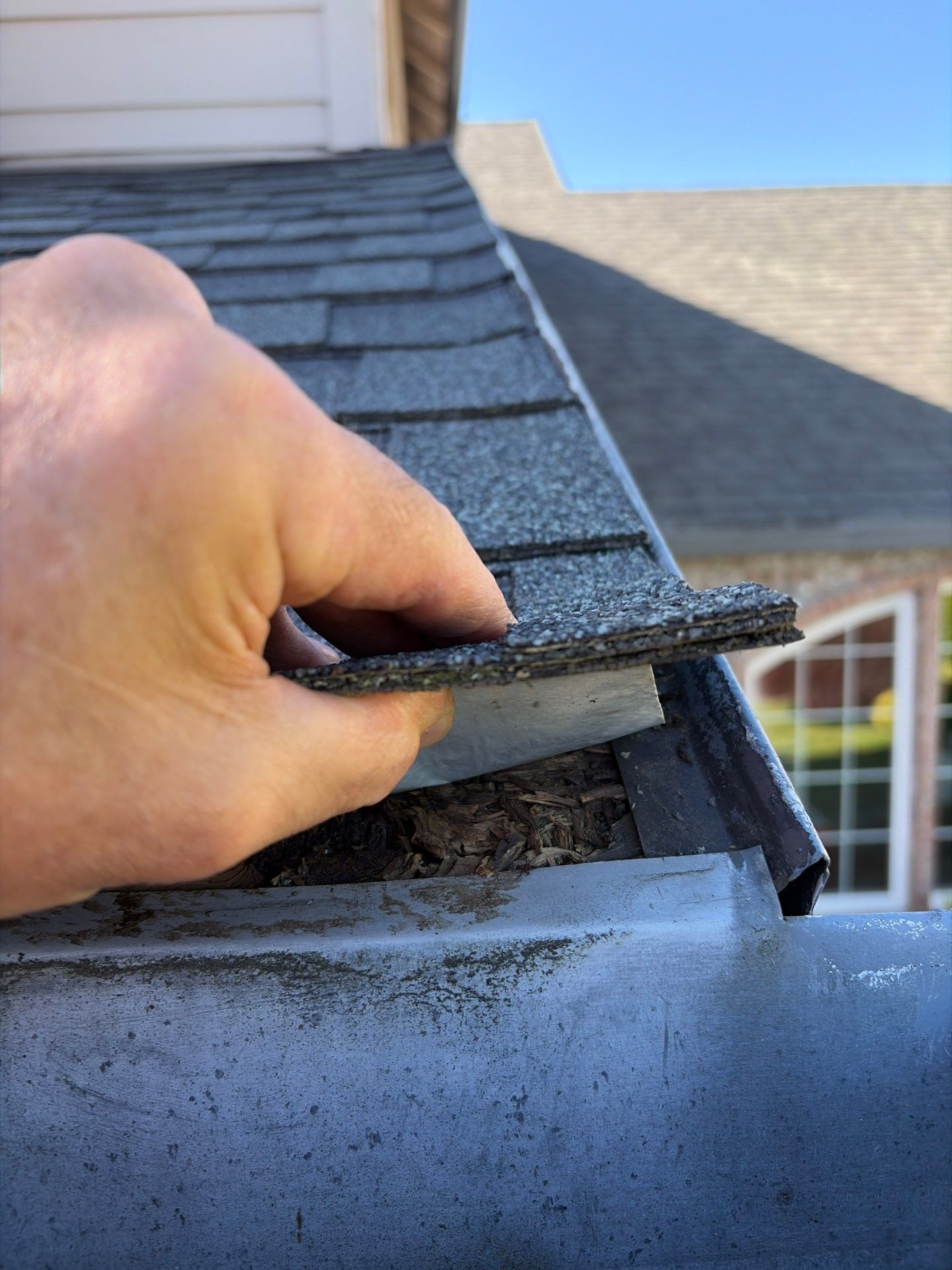 This photo is now on the ROOFING WALL OF SHAME, Beaverton OR. 