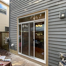 Window door dry rot repair