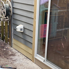 Window door dry rot repair